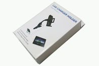 Para el tenedor dual universal del cargador del coche del teléfono elegante USB de Iphone con el zócalo del cigarro