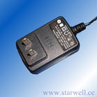 Adaptador de la CA/de DC 12 voltios FCC GS SAA C-TICK del CE de la UL de 1,0 amperios