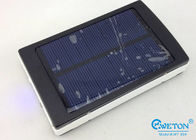 Banco portátil dual 10000mAh de la energía solar del USB para los teléfonos móviles y las tabletas
