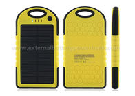 Cargador móvil 5000mah del banco portátil impermeable de la energía solar del universal