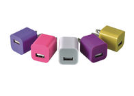 Solo cargador de alto rendimiento del enchufe USB de 5V 1A para Apple, multicolor de la fuente de alimentación que cambia