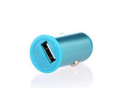 Mini adaptador colorido del cargador del coche de Iphone USB, adaptador universal del cargador del teléfono móvil