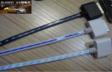 Electro EL luminescente de los productos que persigue el cable de la carga del alambre para el teléfono celular