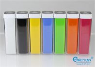 Banco plástico del poder del mini lápiz labial de encargo de Samsung 18650 células del Li-ion