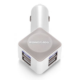 adaptador más del cargador del coche de la galaxia S6 S5 S4 USB de Samsung del iPhone 6 con el puerto 4