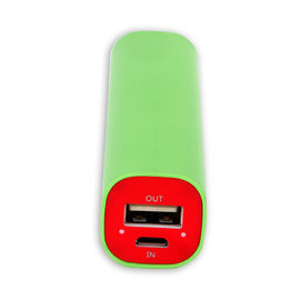 banco promocional para los móviles, cargador de viaje USB externo modificado para requisitos particulares del poder 2600mah de la batería