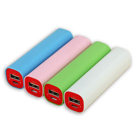 banco promocional para los móviles, cargador de viaje USB externo modificado para requisitos particulares del poder 2600mah de la batería
