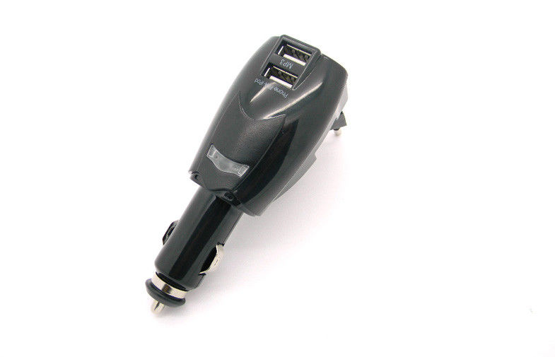 2 en 1 temperatura móvil universal del cargador 5V 3.0A del coche del USB baja, cortocircuito